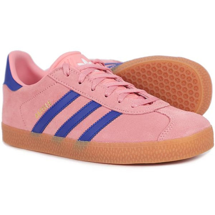 Adidas Gazelle J Semi Pink Spark Lucid Blue