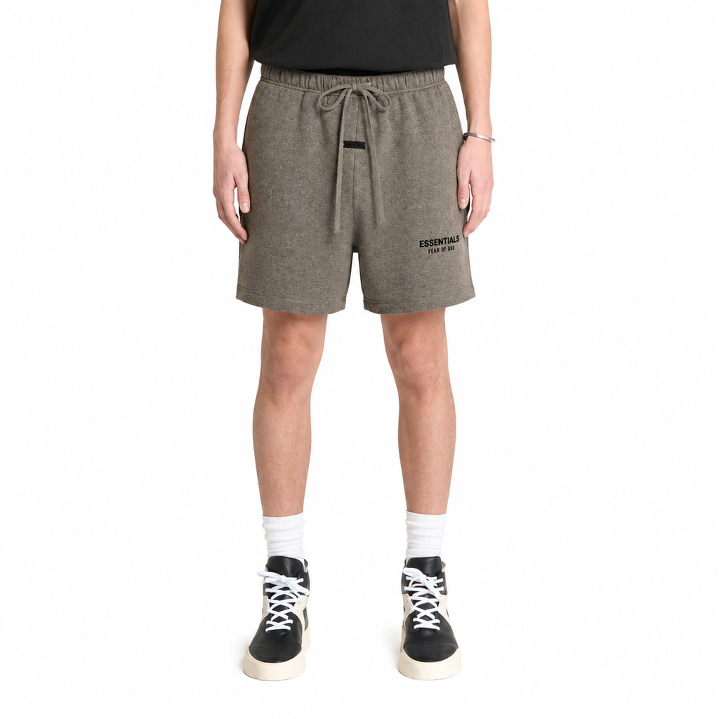 Fear of God Essentials Classic Sweatshort 'Homestead Heather'