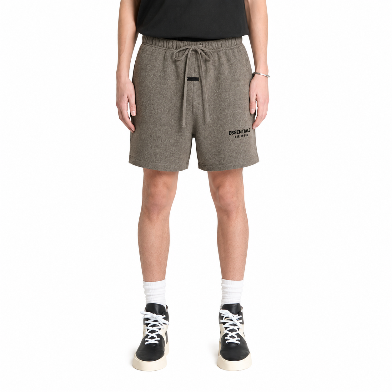 Fear of God Essentials Classic Sweatshort 'Homestead Heather'