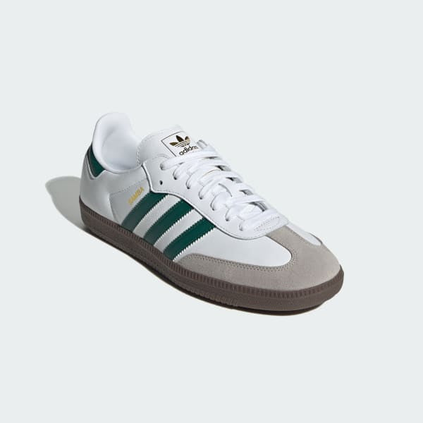 adidas Samba OG Cloud White Collegiate Green
