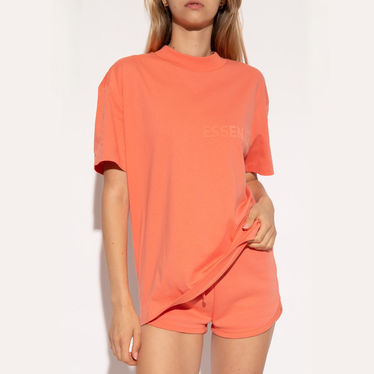Fear of God Essentials Tee Coral