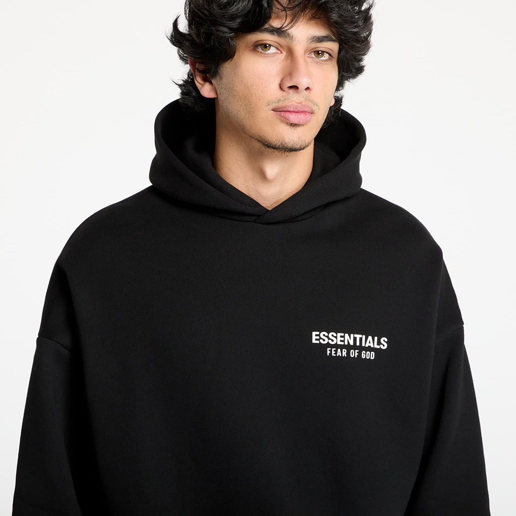 Fear of God Essentials Fleece Hoodie (FW24) Black