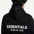 Fear of God Essentials Fleece Hoodie (FW24) Black