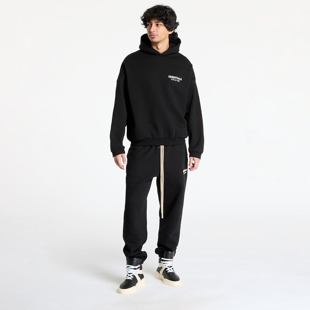 Fear of God Essentials Fleece Hoodie (FW24) Black