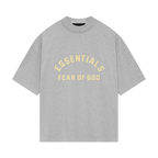 Fear of God Essentials Heavy Jersey Crewneck T-Shirt Light Heather Grey