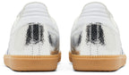 adidas Samba OG Silver Metallic Cracked Leather (Women's)