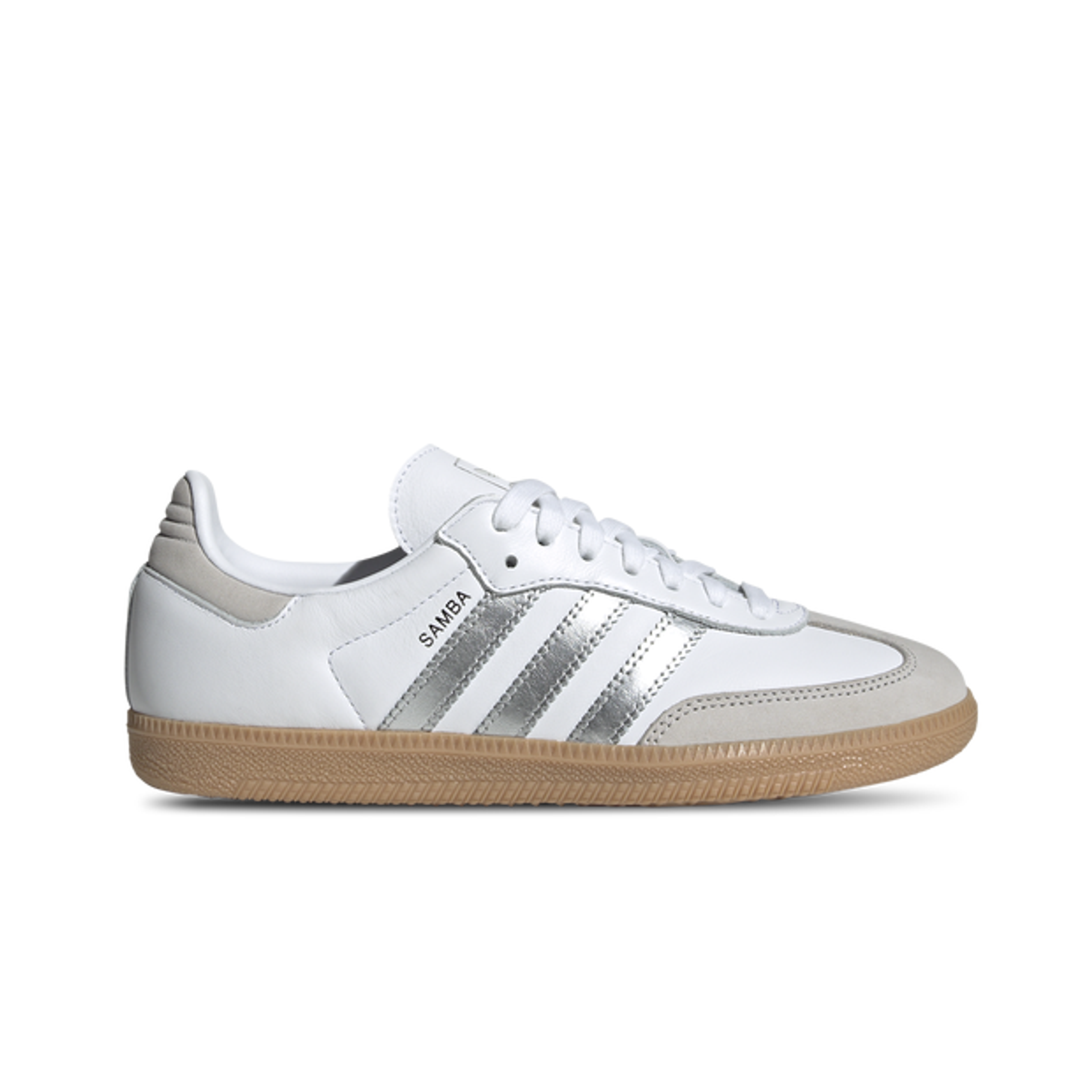 adidas Samba OG White Silver Metallic Grey (Women's)