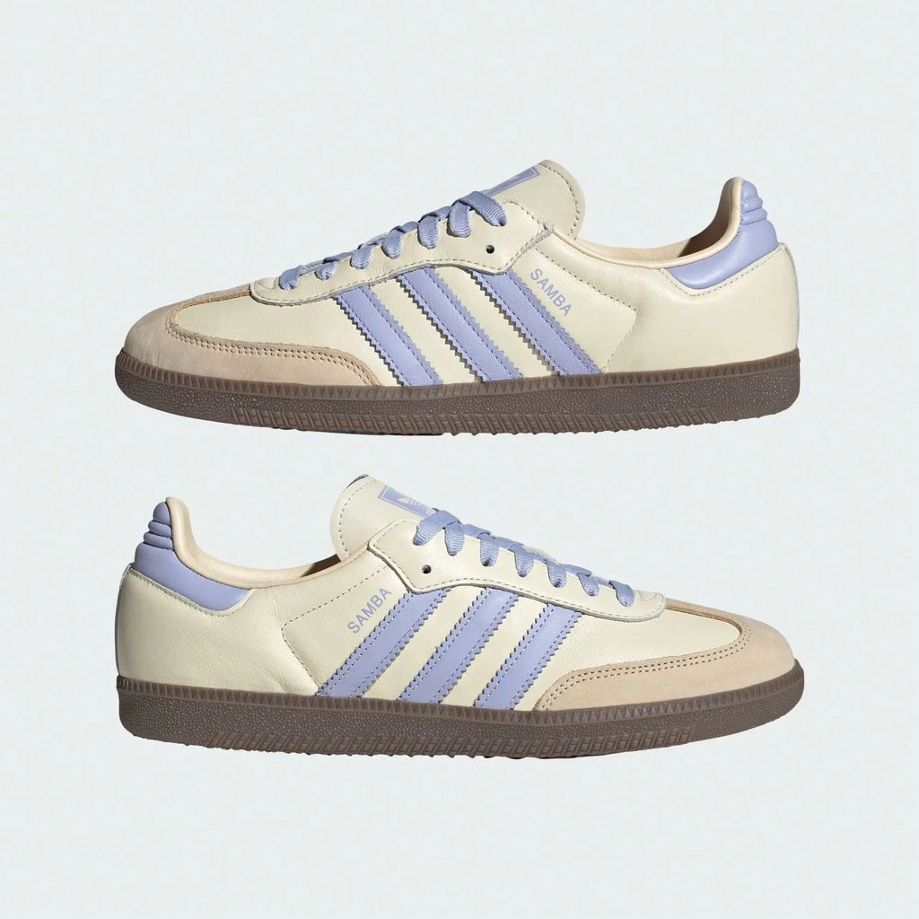 adidas Samba OG Cream White Violet (Women's)