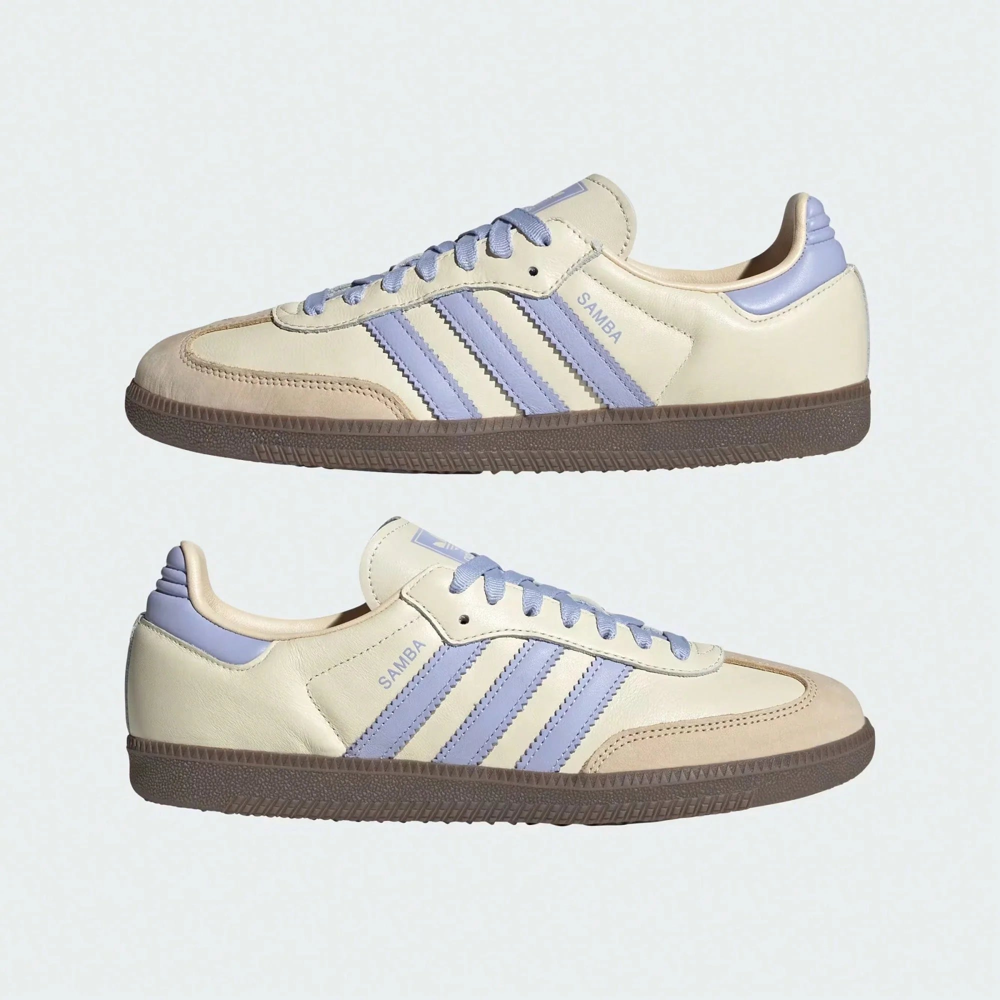 adidas Samba OG Cream White Violet (Women's)