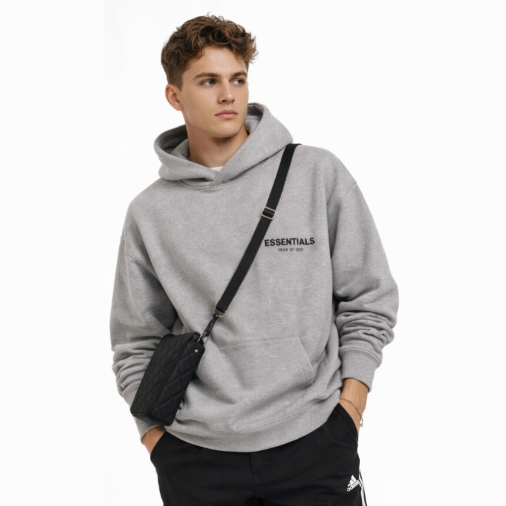 Fear of God Essentials Hoodie FW22 (Dark Oatmeal)