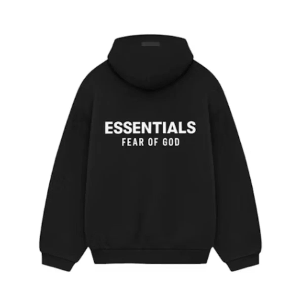 Fear of God Essentials Fleece Hoodie (FW24) Black