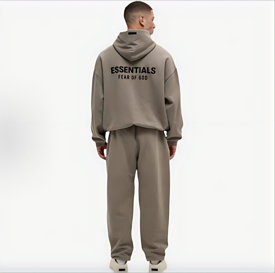 Fear of God Essentials Fleece Hoodie II 'Heather Grey'