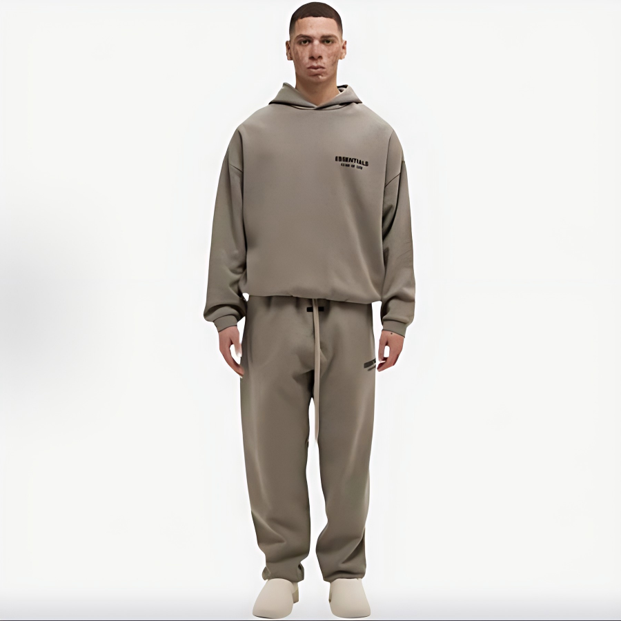Fear of God Essentials Fleece Hoodie II 'Heather Grey'