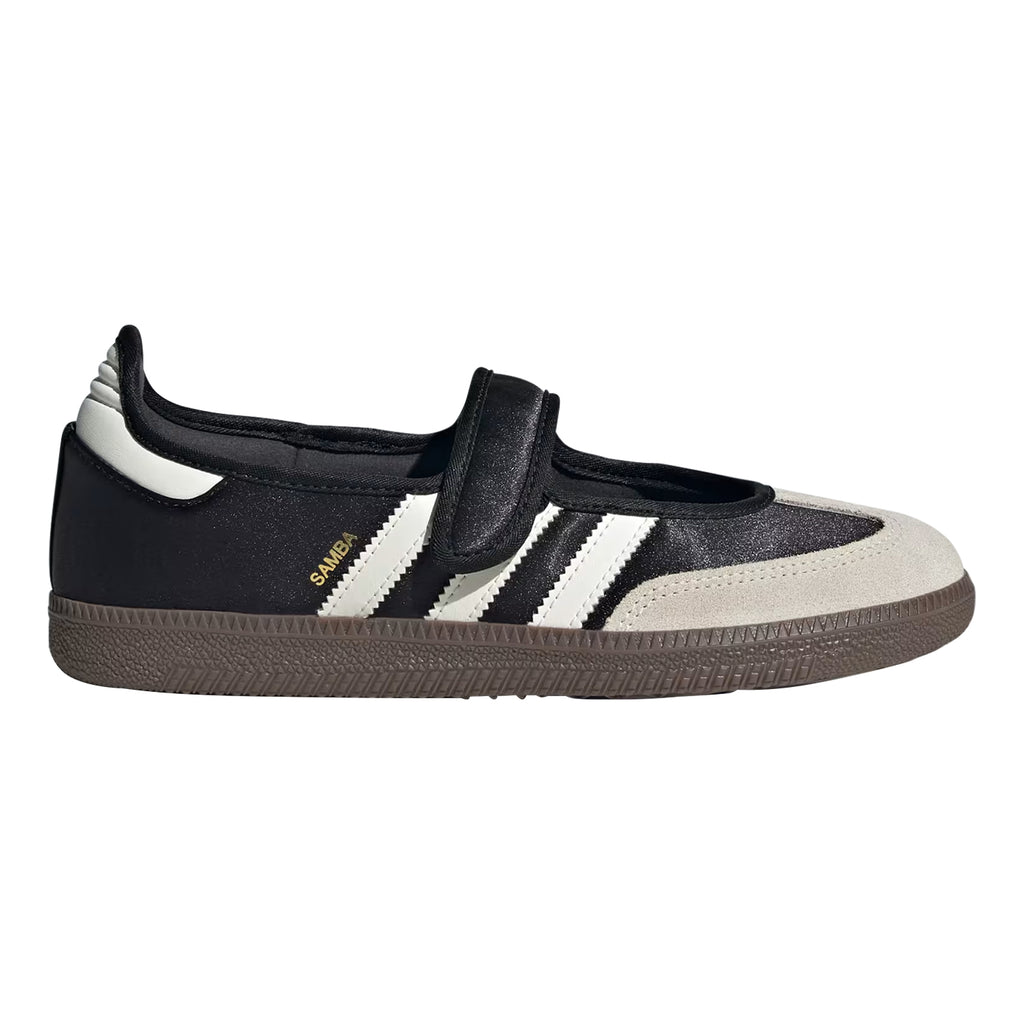 Samba Jane Wmns Adidas Originals 'Core Black Off White Gold Metallic' Women's