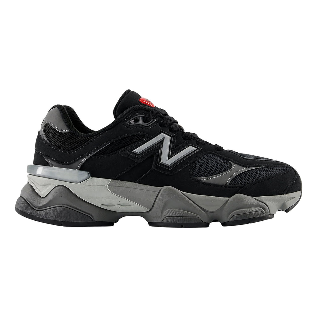 New Balance NB 9060 Abrasion Resistant Low top Kids Black Gray