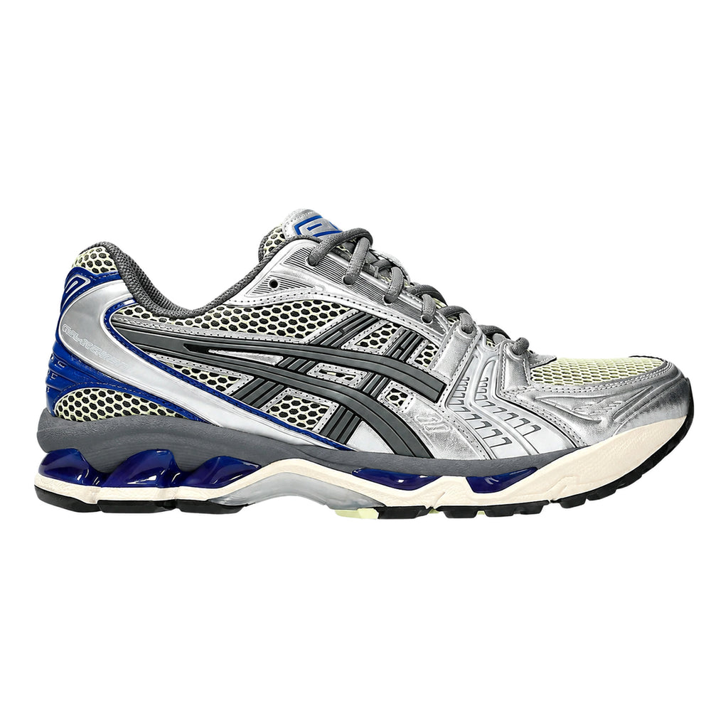 ASICS Gel-Kayano 14 Soft Yellow Asics Blue