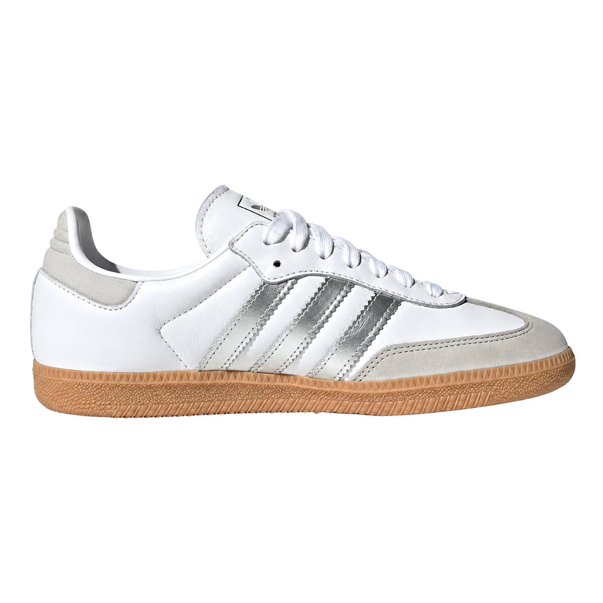 adidas Samba OG White Silver Metallic Grey (Women's)