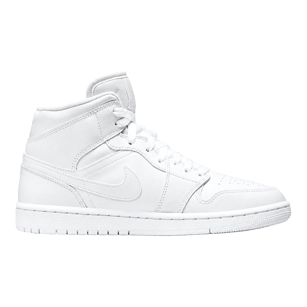 Jordan 1 Mid Triple White (2022) (Women's)