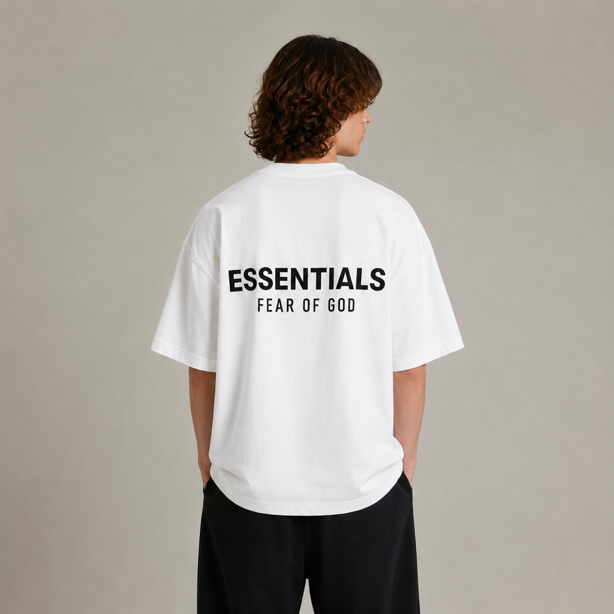 Fear of God Essentials Classic Fit T-Shirt 'Bright White'