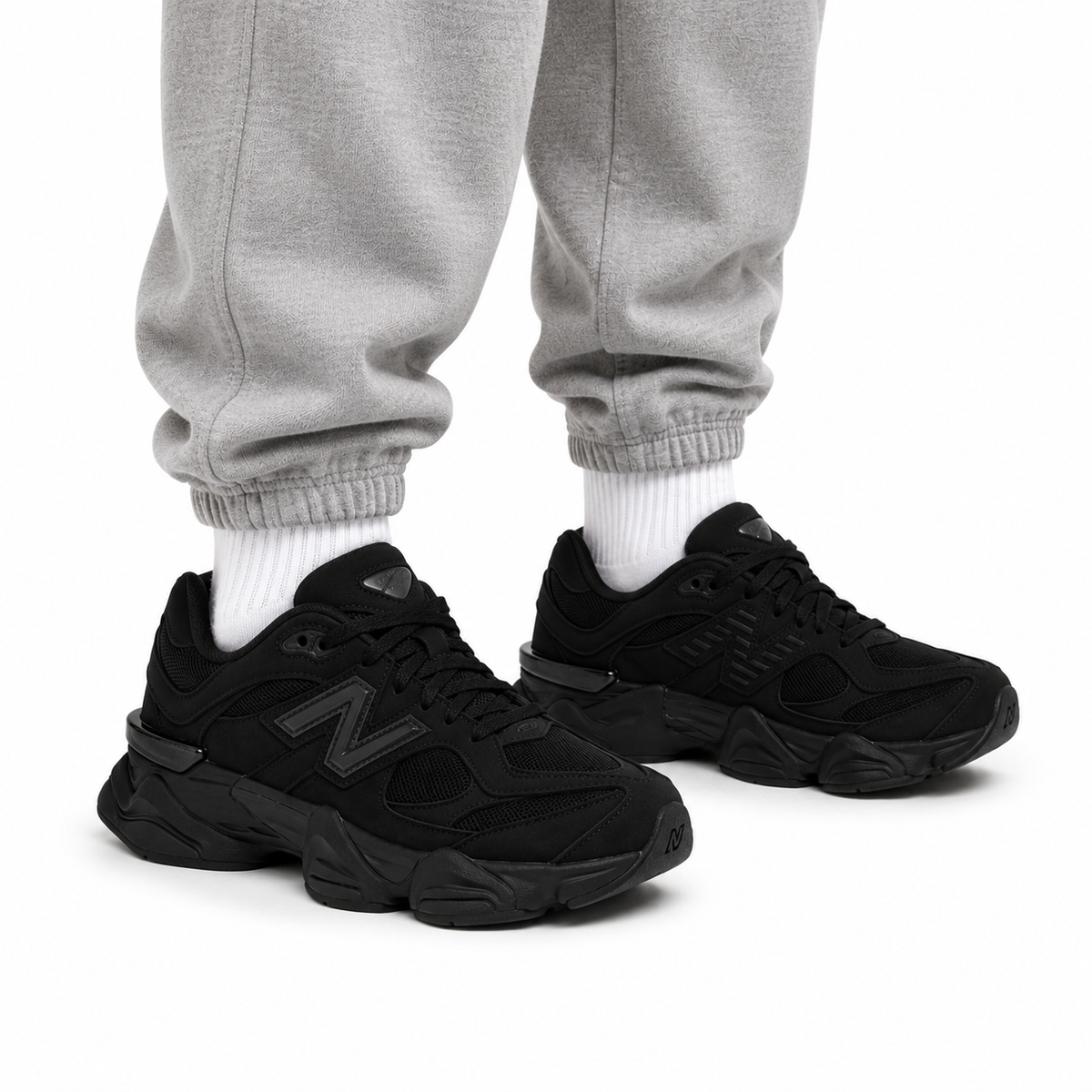 New Balance 9060 Triple Black (GS)