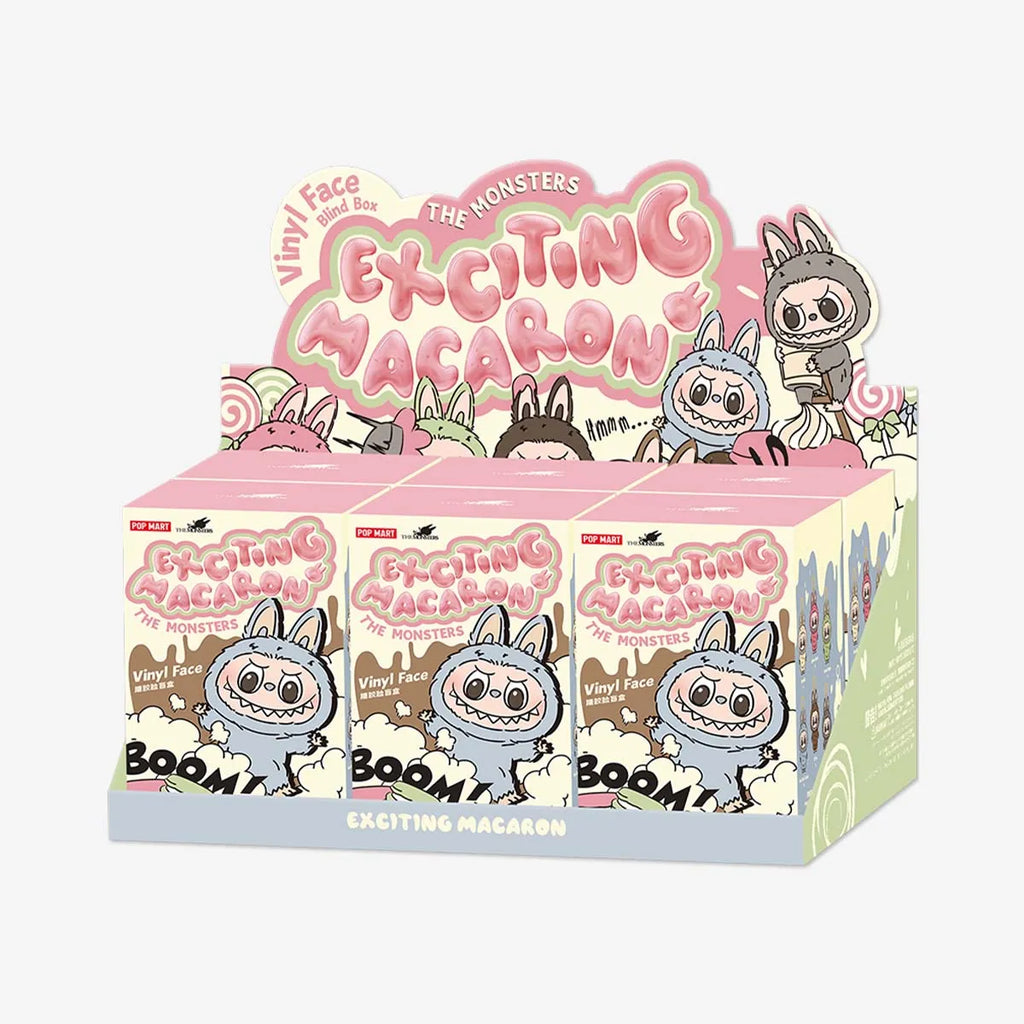 Pop Mart Labubu Exciting Macaron Vinyl Plush Pendant