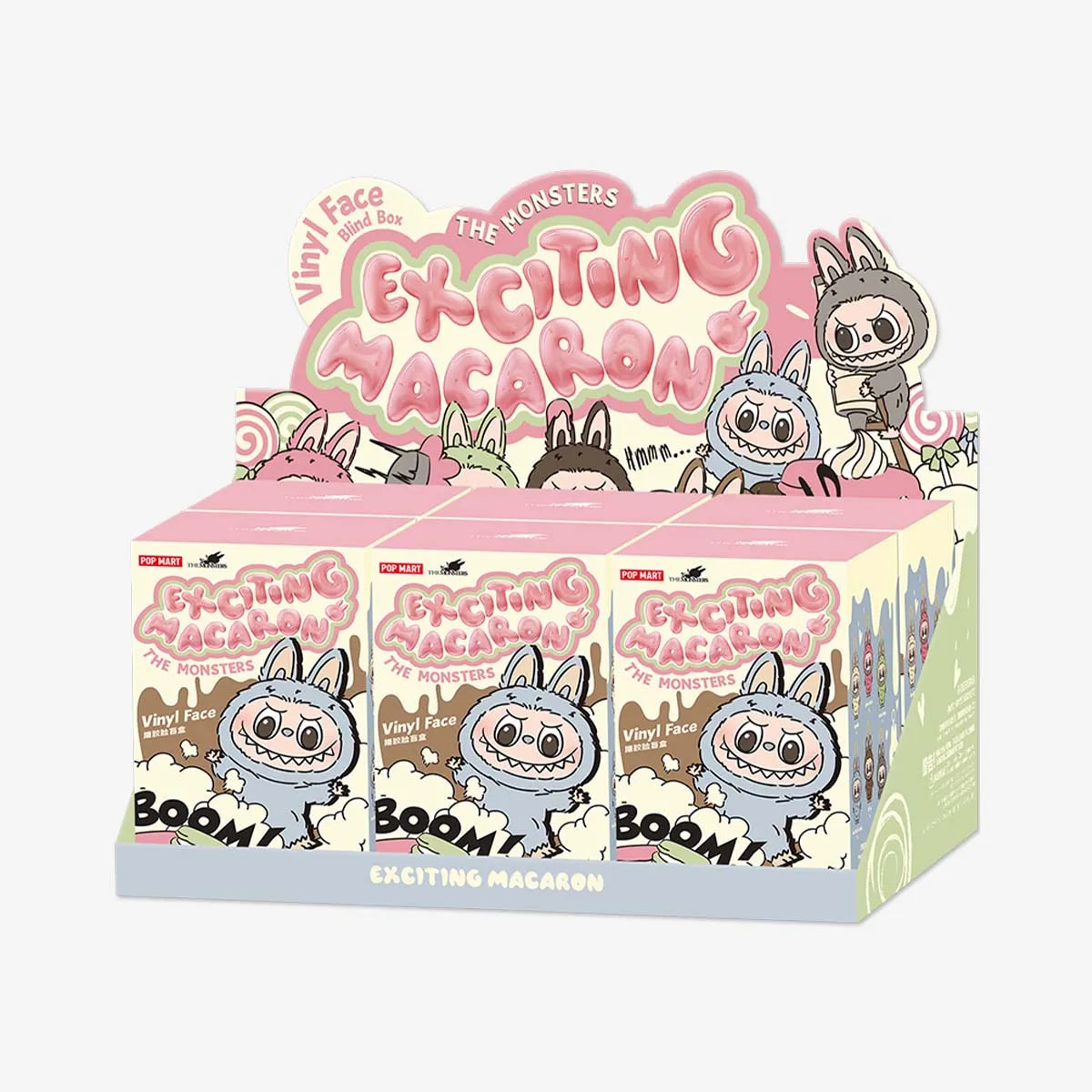 Pop Mart Labubu Exciting Macaron Vinyl Plush Pendant