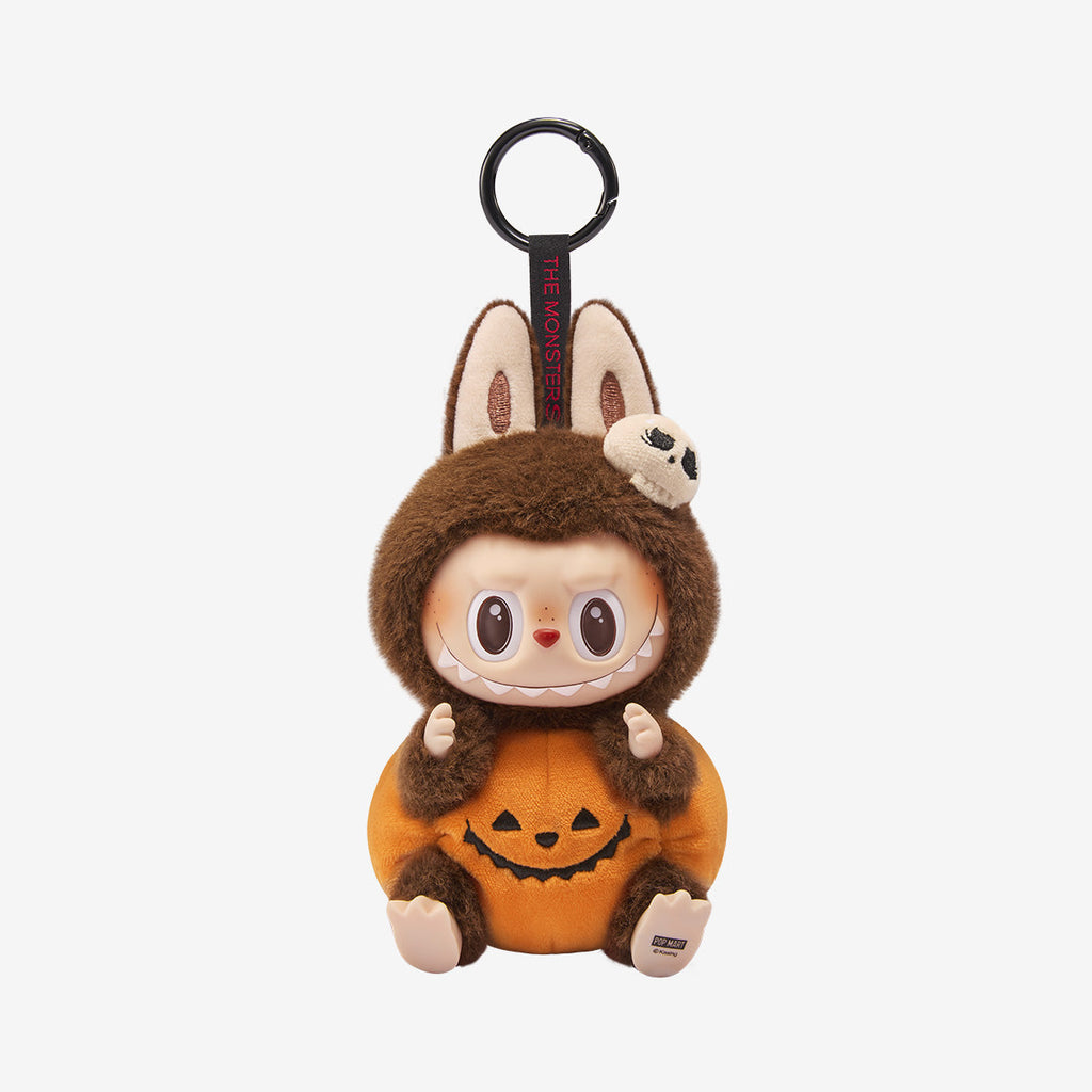 Pop Mart Labubu Pumpkin Vinyl Plush Pendant Happy Halloween Party Series