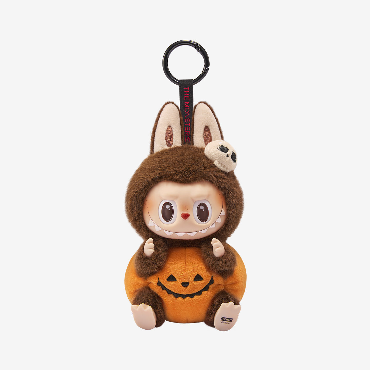 Pop Mart Labubu Pumpkin Vinyl Plush Pendant Happy Halloween Party Series