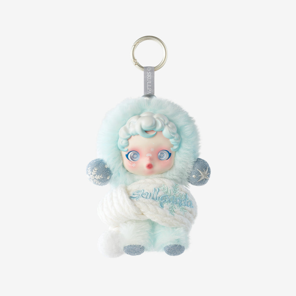 Pop Mart SKULLPANDA Winter Symphony Series Vinyl Face Plush Pendant Single Blind Box