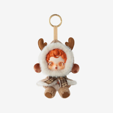 Pop Mart SKULLPANDA Winter Symphony Series Vinyl Face Plush Pendant Single Blind Box