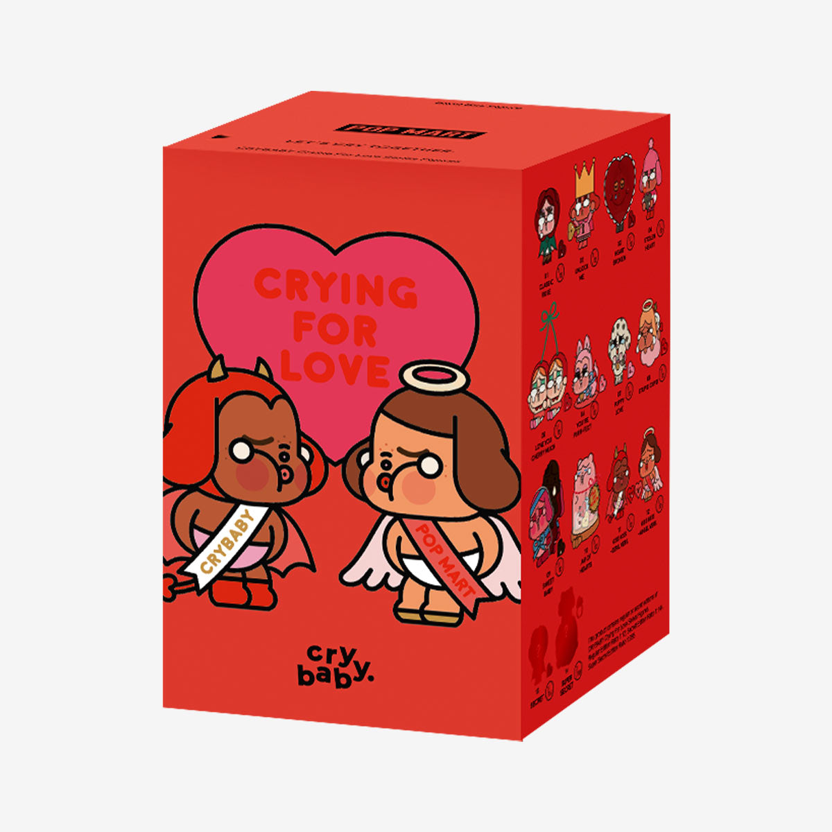 Pop Mart CryBaby Crying For Love Series Figures Single Blind Box