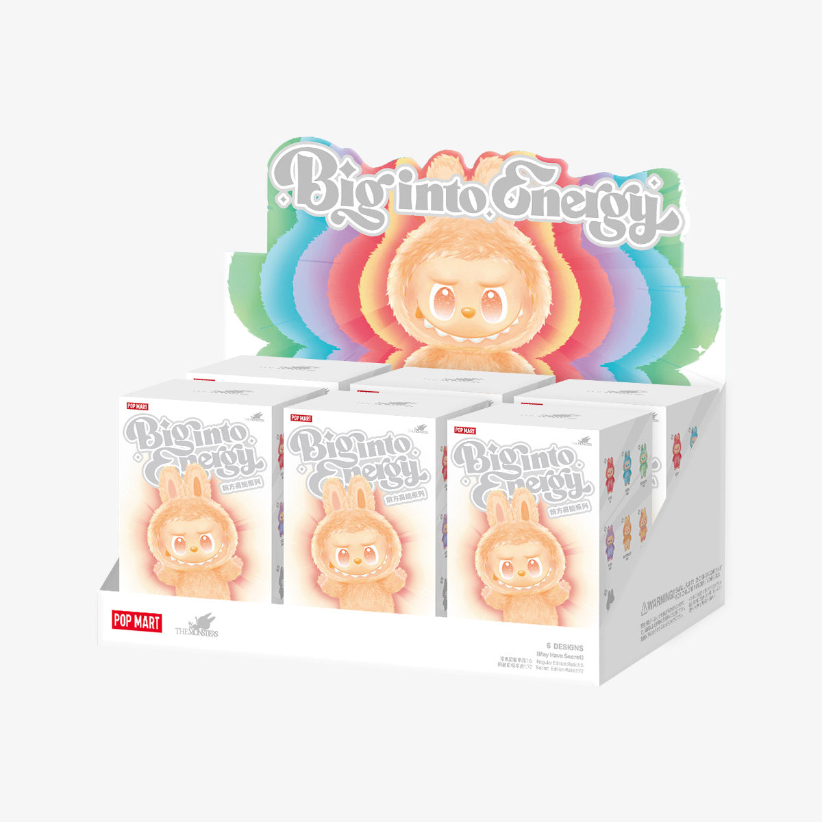 Pop Mart Labubu Big into Energy Series Vinyl Plush Pendant