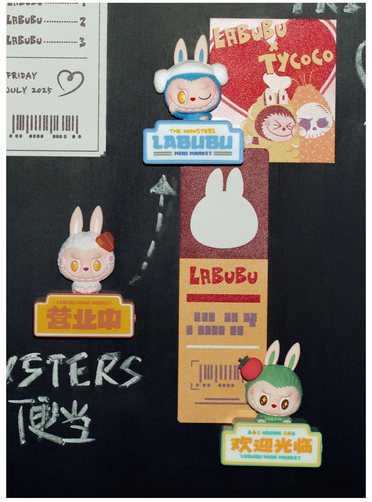 Pop Mart Labubu Fridge Magnet Single Blind Box