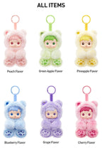 Pop Mart HACIPUPU Gummy Bear Series Vinyl Plush Pendant Sealed Case (6 Blind Box)