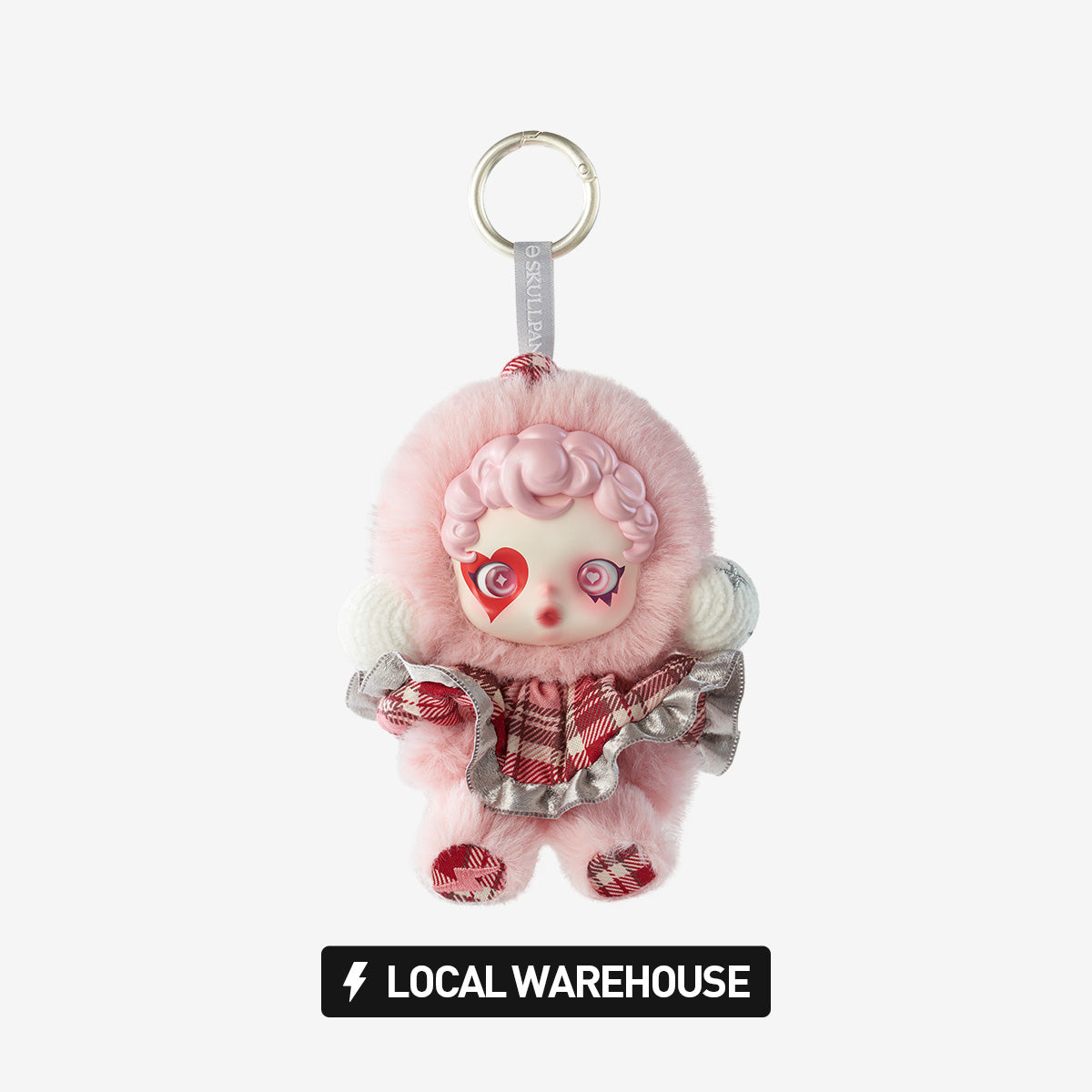 Pop Mart SKULLPANDA Winter Symphony Series Vinyl Face Plush Pendant Single Blind Box