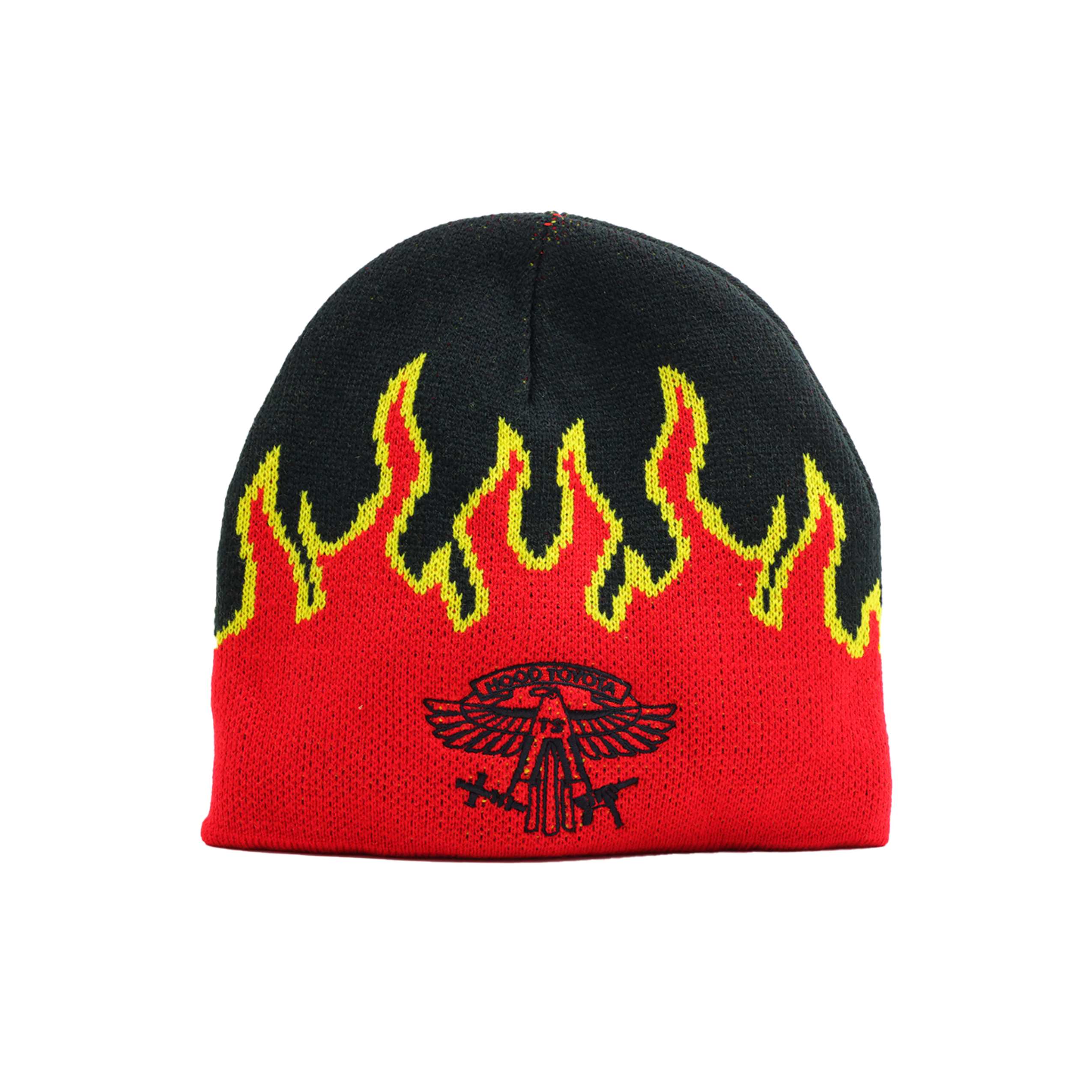 Travis Scott Cactus Jack Hood Toyota Birds In The Trap Tour Merch Flame Beanie