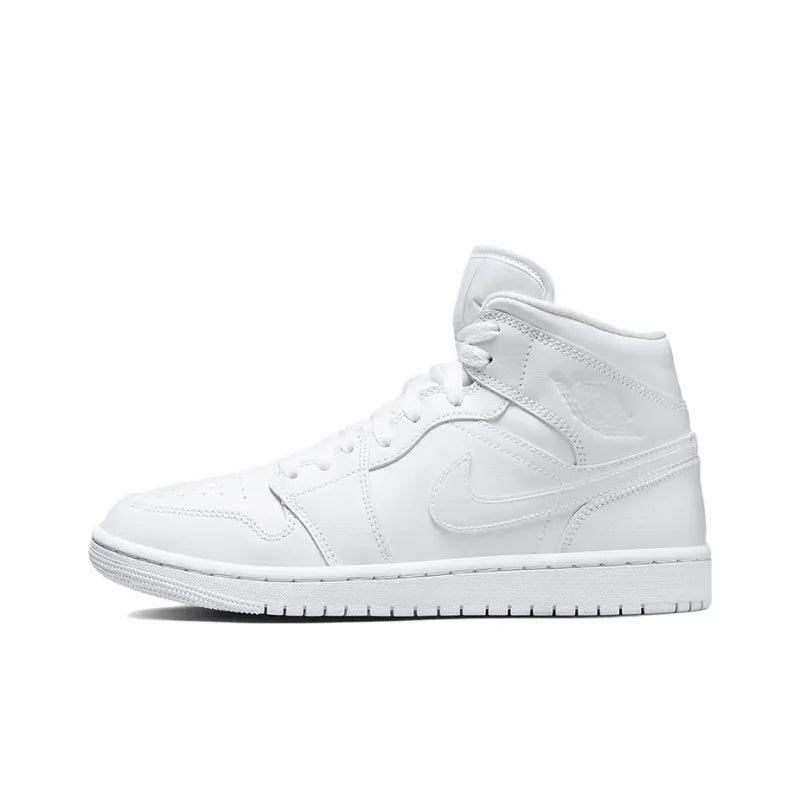 Jordan 1 Mid Triple White (2022) (Women's)