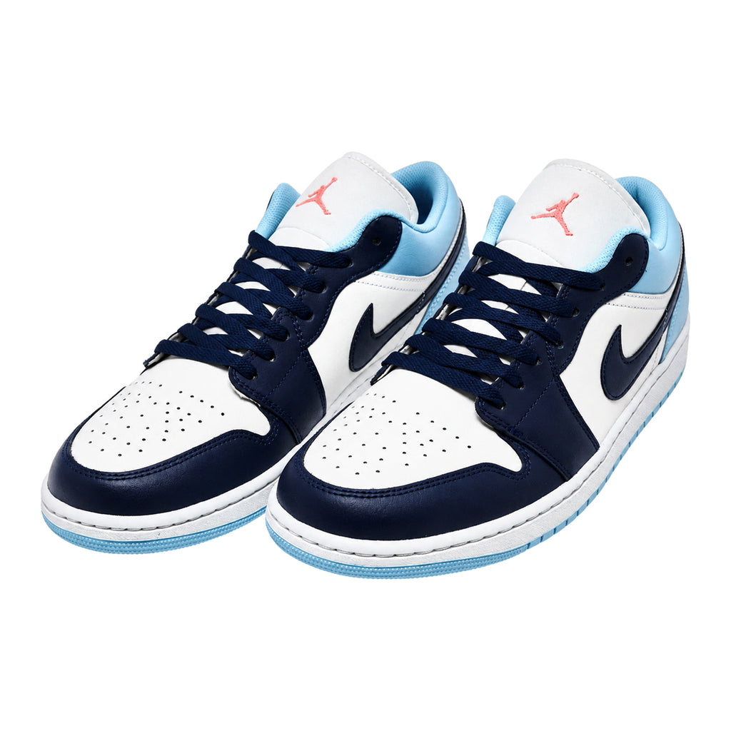 Jordan 1 Retro Low OG Black Dark Powder Blue