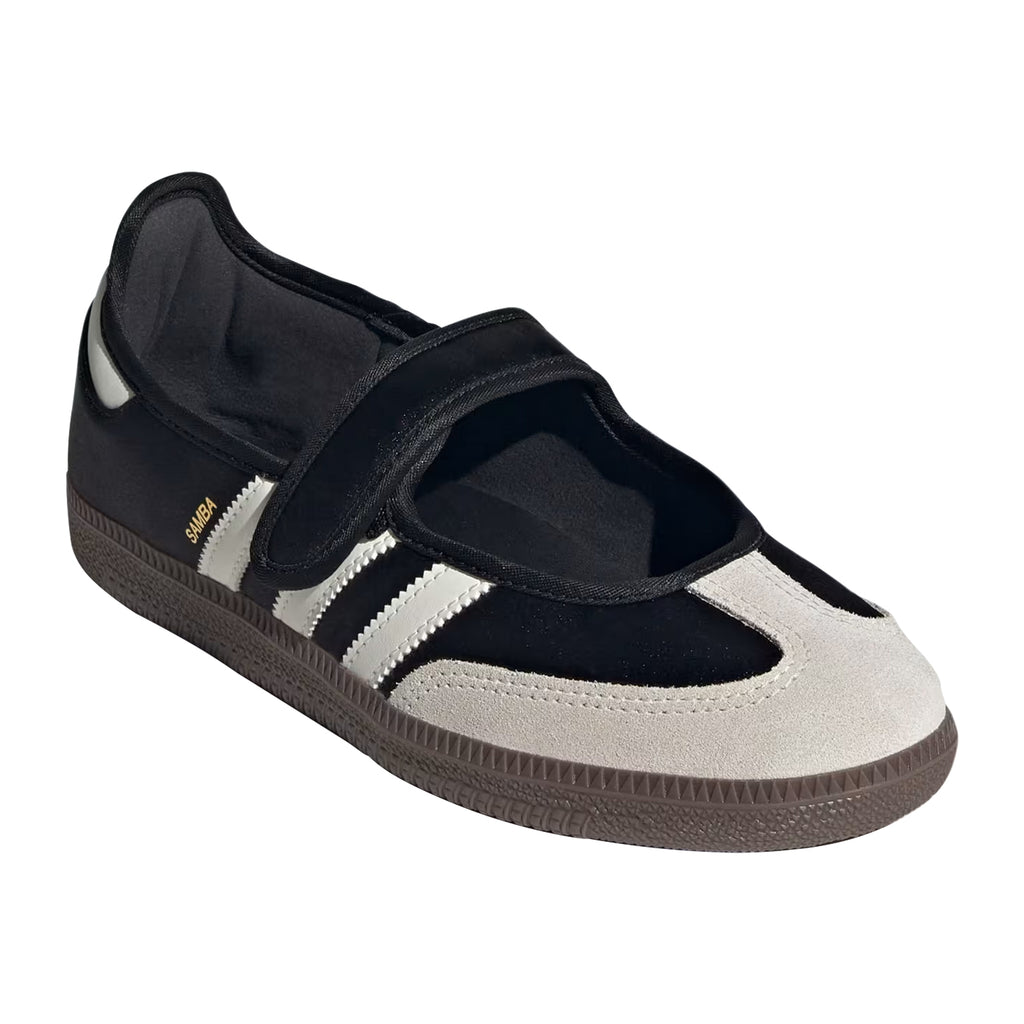 Samba Jane Wmns Adidas Originals 'Core Black Off White Gold Metallic' Women's
