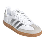 adidas Samba OG White Silver Metallic Grey (Women's)