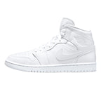 Jordan 1 Mid Triple White (2022) (Women's)