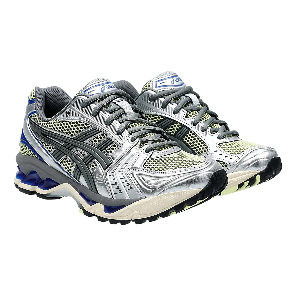 ASICS Gel-Kayano 14 Soft Yellow Asics Blue