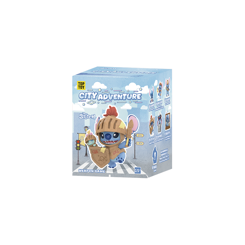 TOPTOY Disney Stitch City Adventure series Figures Single Blind Box
