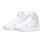 Jordan 1 Mid Triple White (2022) (Women's)