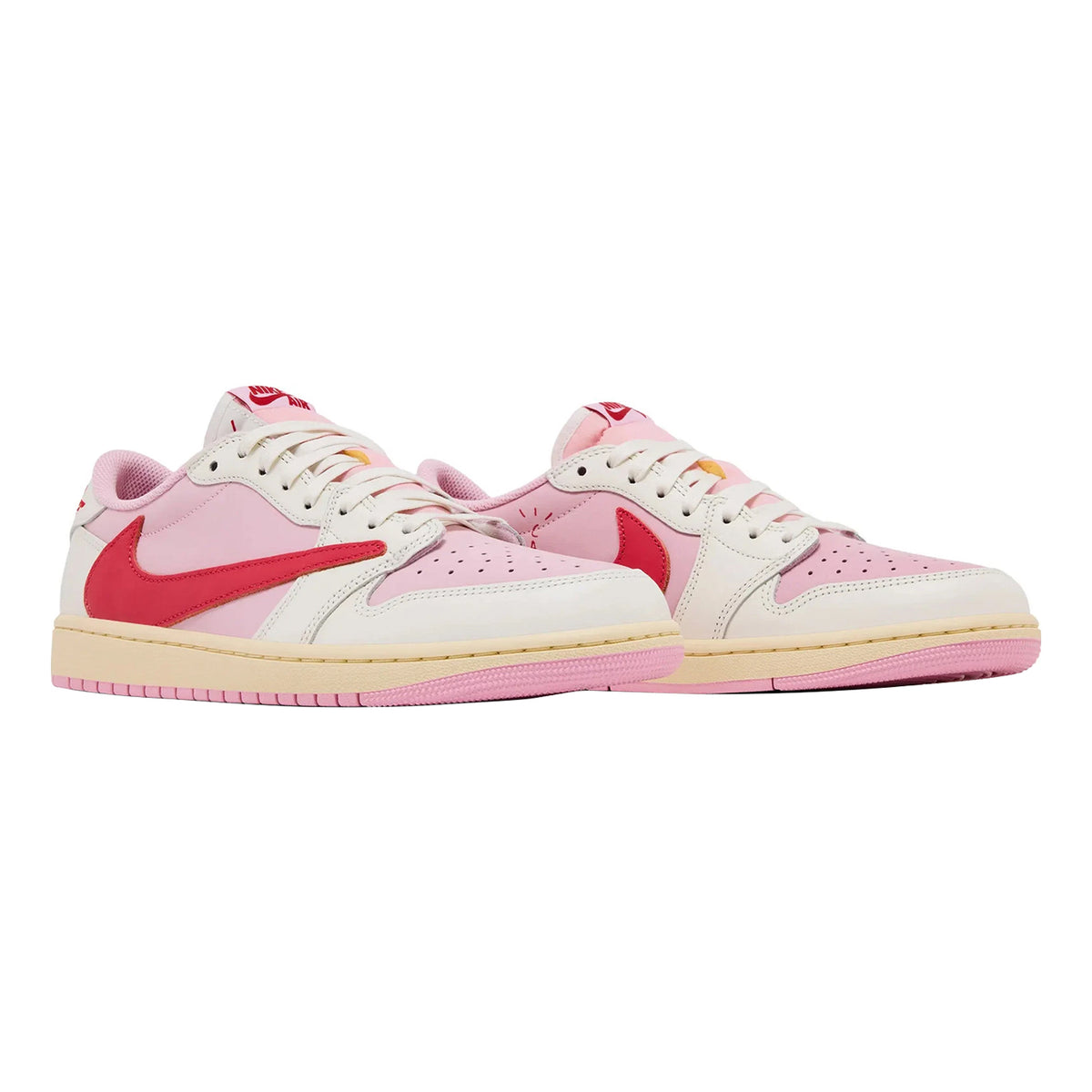 Jordan 1 Retro Low OG SP Travis Scott Sail Tropical Pink