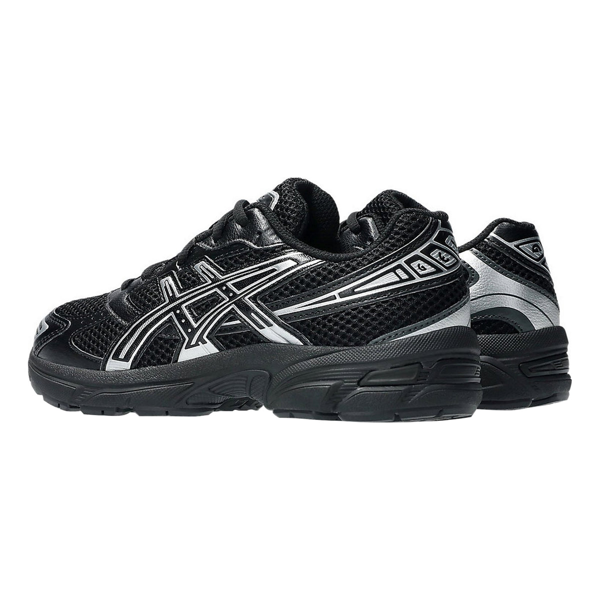 ASICS Gel-1130 Black Pure Silver (GS)