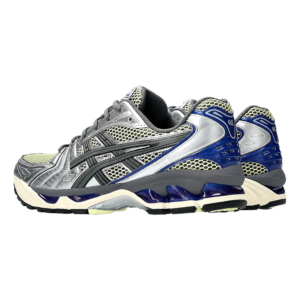 ASICS Gel-Kayano 14 Soft Yellow Asics Blue
