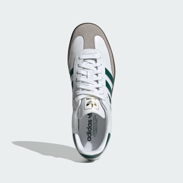 adidas Samba OG Cloud White Collegiate Green