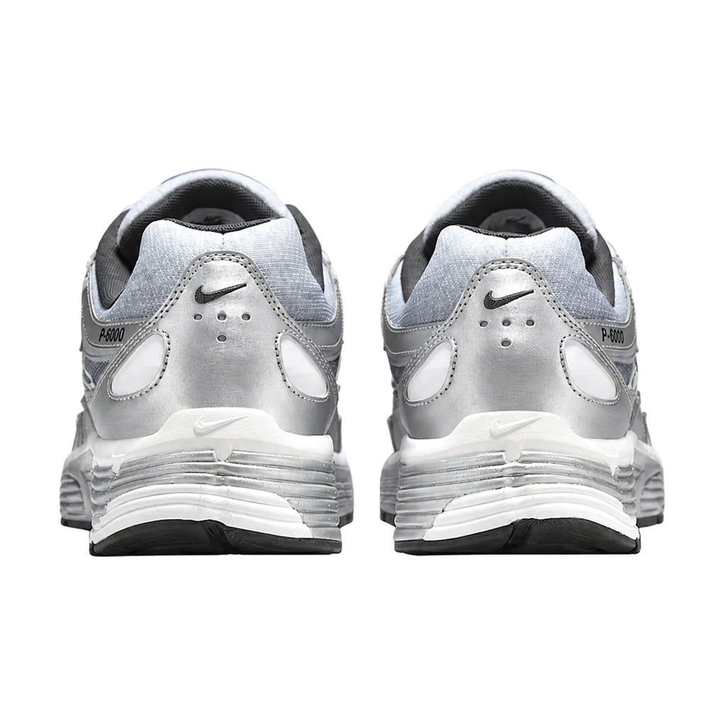 Nike P-6000 Metallic Silver Summit White-Wolf Grey
