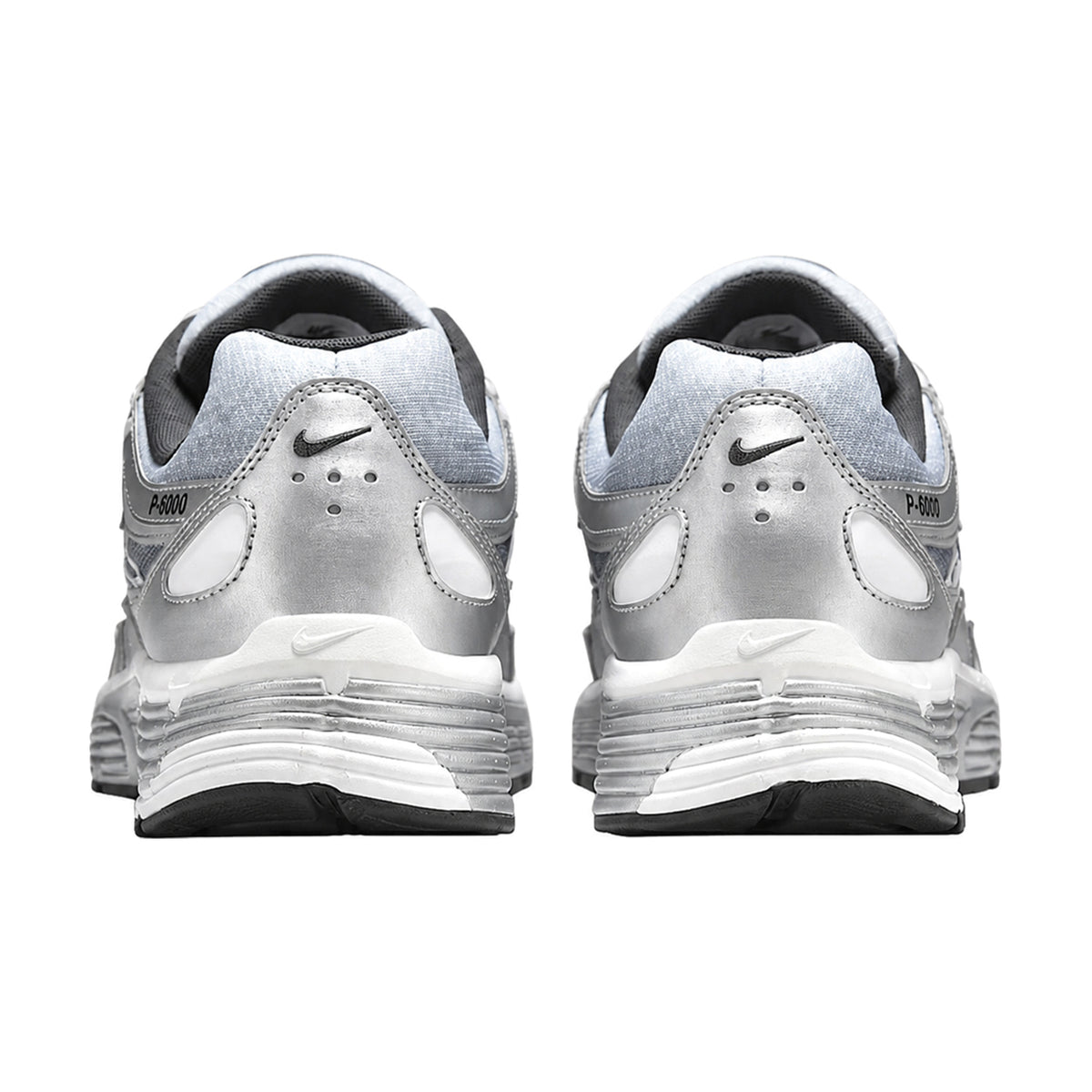 Nike P-6000 Metallic Silver Summit White-Wolf Grey